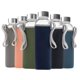 thumbnail image 3 of Botellas de agua de vidrio Epica, reutilizables, 540 ml, juego de 6 con fundas, 3 of 7