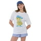 thumbnail image 1 of Polera Mujer Oversize Manga Corta Blanco Corona, 1 of 5