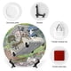 thumbnail image 3 of Un show más Plato decorativo de porcelana fina (bone china), plato decorativo de cerámica para hogar, oficina, soporte de pared, platos decorativos para dormitorio - 6 pulgadas (15 cm), 3 of 6
