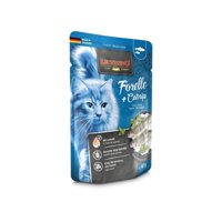 Sachet Leonardo Gatos Adultos Trucha Y Catnip 16 Un.