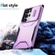 thumbnail image 4 of Funda Resistente para Samsung Galaxy S24 Ultra con Tapa Deslizante y Protección Militar Morado, 4 of 6
