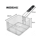 thumbnail image 4 of Freidora Electrica Doble Para Papas Acero Inoxidable Plateado 50hz/ 60hz, 4 of 7