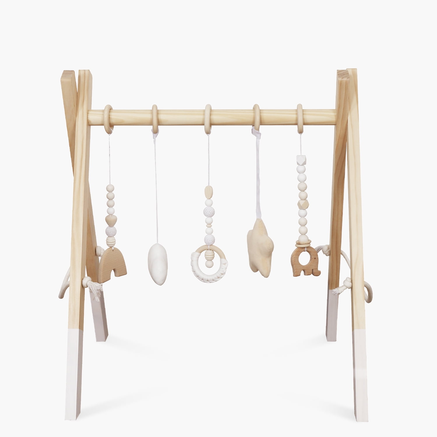 Form Design - Gimnasio Infantil De Madera Aura Natura/blanco