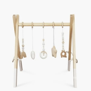 Form Design - Gimnasio Infantil De Madera Aura Natura/Blanco