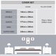thumbnail image 5 of Mr. Puzzles Soft3D Printed Duvet Cover Bedding Set with Comforter Cover3 Piece Set Includes Pillowcases and Cover Mhine Wa, 5 of 5