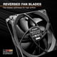 thumbnail image 2 of ¡Puede estar tranquilo! Paquete triple Pure Wings 3 PWM Reverse de 120 mm, 2 of 6