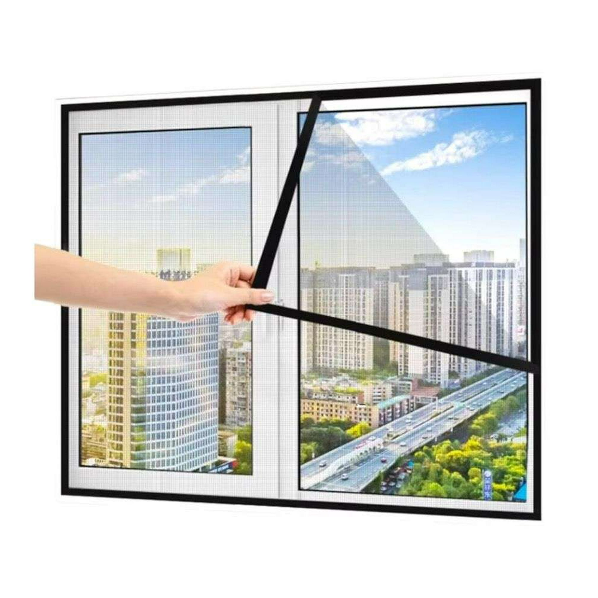 Oem - Malla Mosquitera Cortina Con Cierre Imánes Puertas 150x220cm