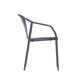 thumbnail image 3 of Silla con apoyabrazos Rod - Grafito, 3 of 4