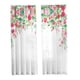 thumbnail image 3 of 2 Cortinas Transparentes Blancas Florales Con Filtro De Luz Para Sala De Estar, Ventana De Hotel, 132 Cm X 213 Cm, 3 of 5