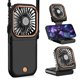 thumbnail image 1 of Ventilador portátil Allxin 16 cm 3000 mAh, plegable y de cuello, 1 of 6