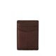 thumbnail image 2 of Tarjetero magnético de piel con diseño de Ingram Fossil, color marrón, para hombre, 2 of 4