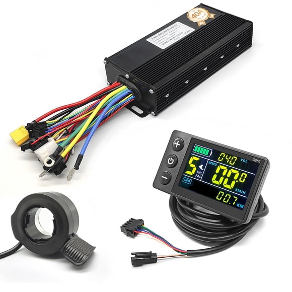 Controlador de bicicleta eléctrica JOCHEN 40A con acelerador CS866