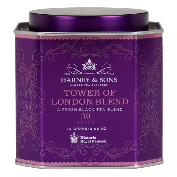 Té Harney & Sons Torre de Londres Negro con Vainilla 30 Sachets