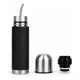 thumbnail image 1 of Termo Mate Acero Inoxidable 2en1 Botella Termica Tawo 750 Ml Negro, 1 of 9