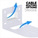 thumbnail image 4 of Soporte de pared universal para cámara PTZ de Brainwavz White, 4 of 8