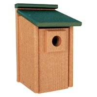 Plástico Reciclado Birdhouse Woodlink Going Green Bluebird House