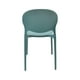 thumbnail image 4 of Silla Plástico Apilable Deco Berlín Azul Escandinavia, 4 of 6