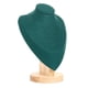 thumbnail image 5 of Soporte De Exhibición De Joyas Organizador Soporte De Cadena De Busto De Madera Verde M, 5 of 5