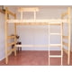 thumbnail image 2 of Cama Alta Madera Bella 1.5 plazas Natural, 2 of 3