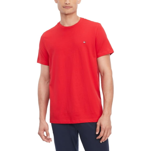 Camiseta de pijama con cuello redondo con la bandera de Tommy Hilfiger para hombre