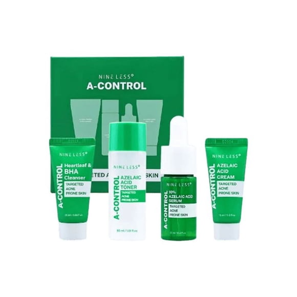 NINELESS - Kit de Viaje de Cuidado Facial A-Control Mini Kit