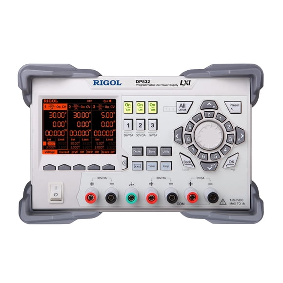 Fuente de alimentación Rigol DP832 de 195 W con 3 salidas