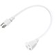 thumbnail image 1 of Cable de alimentación SPARKING 30 cm 16AWG 3 clavijas blanco, 1 of 8