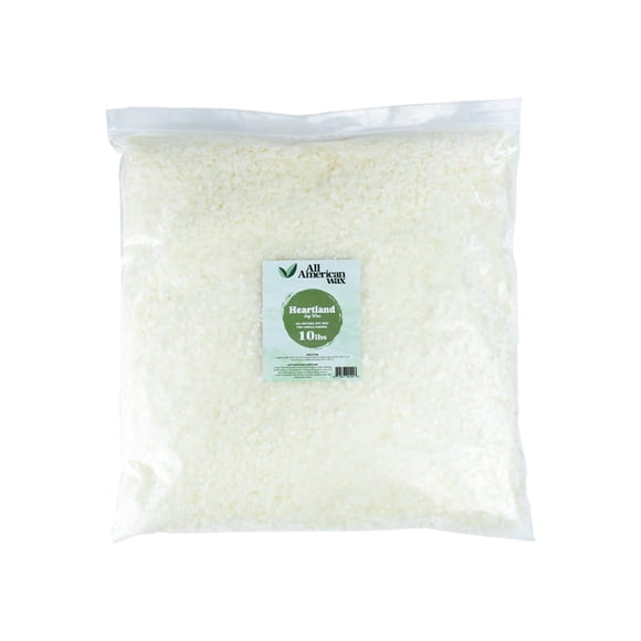 Hojuelas de cera de soya de 10 kg, All American Wax para fabricación de velas