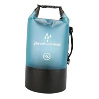 Magideal - Bolsa Seca Impermeable, Bolsa De Almacenamiento, Saco Impermeable Portátil, Bolsa Flotante Para Kayak, Para Acampar, Hacer Snowboard, Pescar, Nadar En Azul 10L