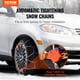 thumbnail image 2 of Cadenas para neumáticos de nieve VEVOR para coches, SUV y camionetas, paquete de 2, 2 of 9