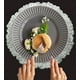 thumbnail image 3 of Set 3 Plato Base Carga Redondo Decorativo Brillante Jhn, 3 of 3