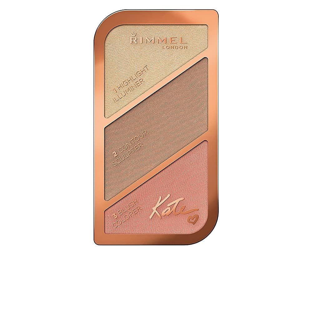 Rimmel - Paleta De Maquillaje Rímel Kate Sculpting 002 Coral Glow