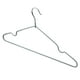 thumbnail image 1 of Percha para ropa de adulto, percha de ropa revestida de plástico, percha de ropa de metal antideslizante sin costuras, percha de ropa, 1 pieza, 1 of 5