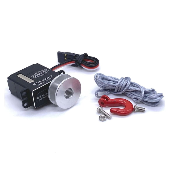 Micro cabrestante servo REEFS RC SEHREEFS83 con kit de carrete
