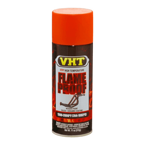 Vht Flameproof Pintura Alta Temperatura Escapes Orange