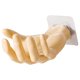 thumbnail image 3 of Ropa Toalla Gancho Resina Práctico Clip Montado En La Pared Para Dormitorio Armario Hogar Beige, 3 of 5