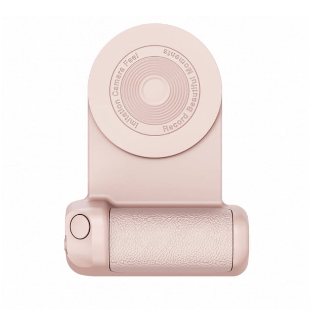 Wireless BT Camera Handle: Magnetic Mobile Phone Holder for Smartphone Selfies with Phone Shutter Release