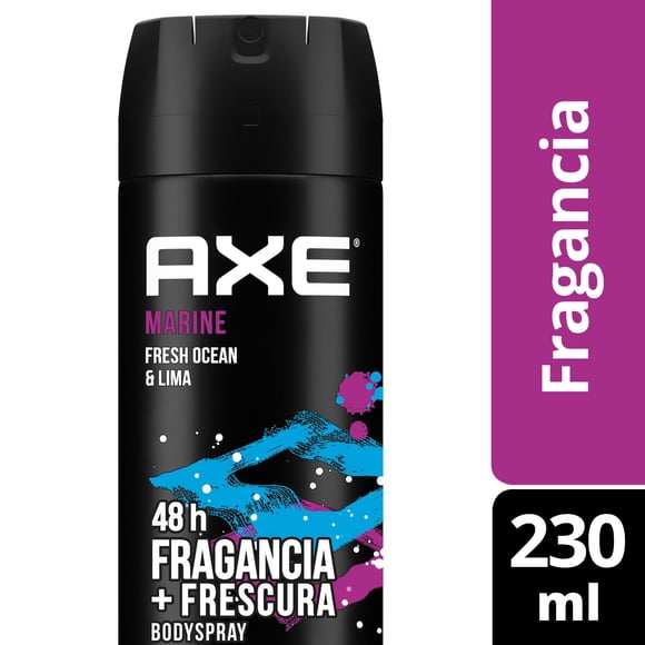 Desodorante Aerosol Axe Marine Hombre, ml g
