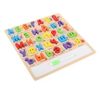 Magideal - Alfabeto Palabras De Rompecabezas Aprendizaje Temprano Montessori Preescolar Bloques De Juguete Juguete Para Juegos Regalo De Navidad Niños En , 2 Opcion 2