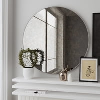 Espejo Redondo 50Cm Sin Marco Taller Sin Fronteras