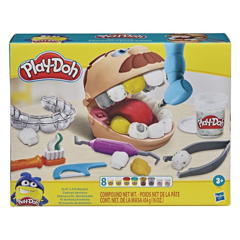 Play-Doh - Juguetes Masas Y Plastilinas Play Doh El Dentista Bromista