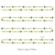 thumbnail image 3 of Garland Green Shamrock Día De San Patricio 16 M De Largo, 3 of 6