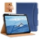 thumbnail image 1 of Funda para tablet MoKo para iPad 11" A16 y 10.ª generación, cuero azul marino, 1 of 8