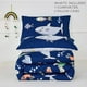 thumbnail image 2 of Juego De Ropa De Cama Infantil Rynghipy Reversible Estampado De Animales Del Océano 3 Piezas Twin, 2 of 3