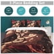 thumbnail image 5 of Trafalgar Law Bed Duvet Cover Funny Anime Cartoon Bedding Sets Lightweight 3 Piece Comforter Sets, 5 of 5