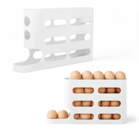 Genérico - Bandeja Organizador De Huevos Vertical 4 Niveles