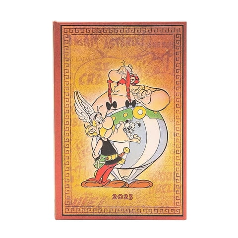 Paperblanks - Agenda 2025 Asterix Y Obelix Mini Vista Semana Tapa Dura