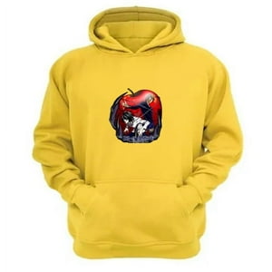 Genérico - Polerón Canguro Death Note Amarillo Talla Xs Unisex
