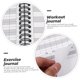 thumbnail image 5 of Bloc de notas mensual de 3 piezas para entrenamiento en espiral, decorativo, para gimnasio, para uso diario, práctico, con espiral, 5 of 7