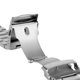 thumbnail image 4 of Correa de reloj en forma de H, acero inoxidable, plata, 18 mm, 20 mm, 22 mm, 24 mm, 4 of 7